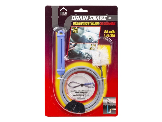 Drain cleaner brush 5 foot