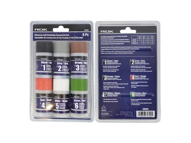 Polishing compound 6 pc set