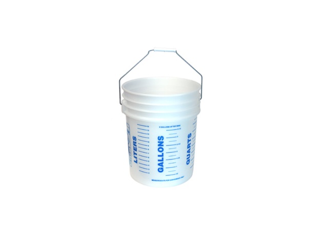 Bucket 5 gallon plastic [pail]
