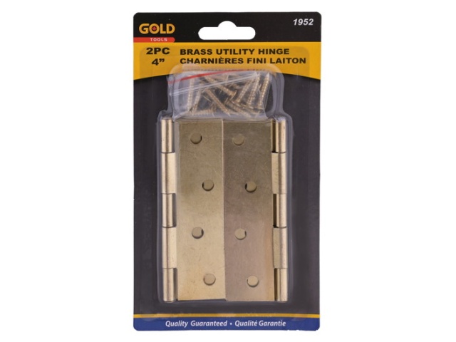 brass hinge 4 inch 2 pc