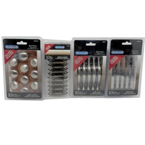 Cabinet Knobs, Handles Or Hinges 10pk. Assorted - each sold individually