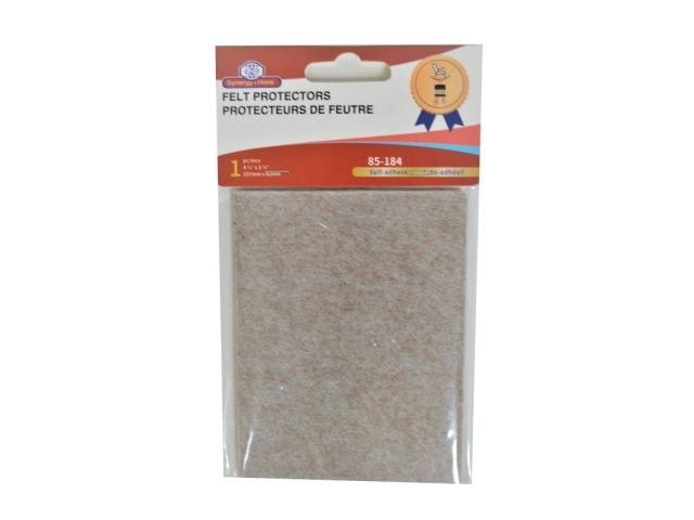FELT PROTECTOR 1 SHEET 4-1/4x3-1/4 INCH SELF-ADHESIVE