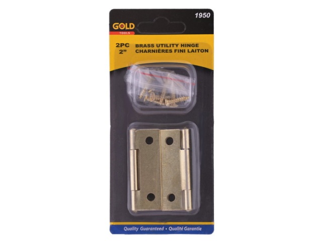 Hinge Brass 2 inch 2 pc