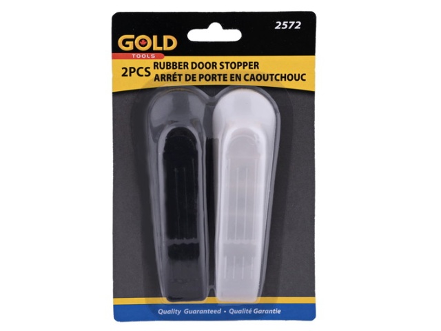 rubber door stopper 2 pc 2 colours