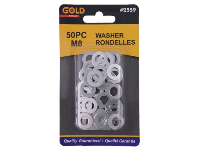 Washers 50 pc m8