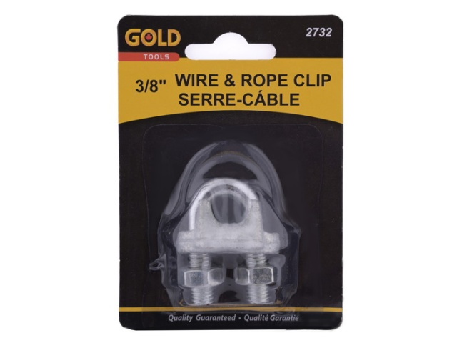 Wire and rope clip 3/8 inch