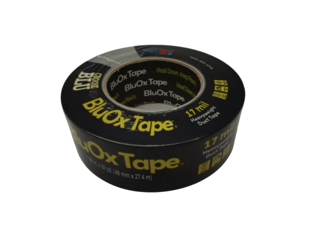 Heavyweight Duct Tape Black 1.88 x 30yd. 17 Mil Bluox\