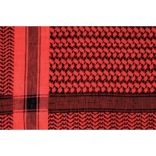 Shemag head wrap - red