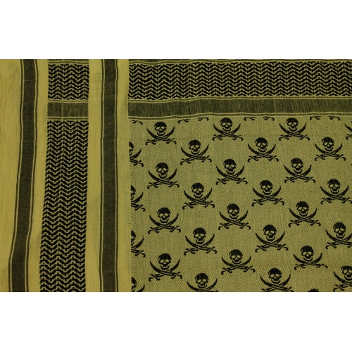 Shemag head wrap - skull
