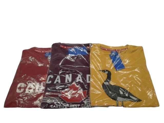 T-Shirt Canada Printed Assorted (Each Sold Individually)