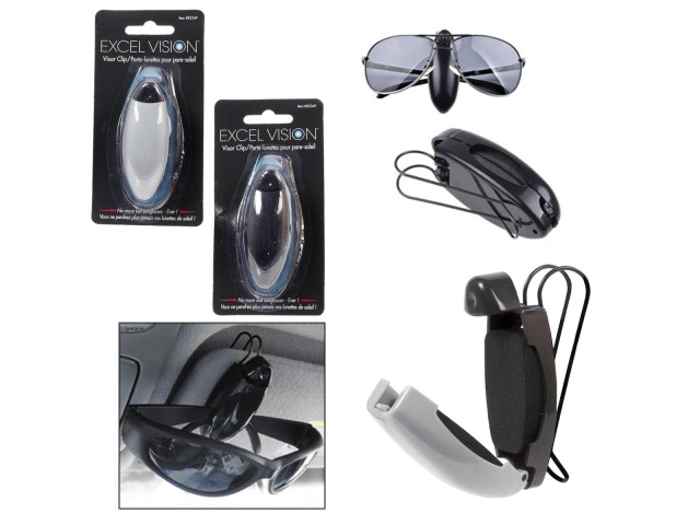 Eye glasses visor clip 4 colours -  excel vision
