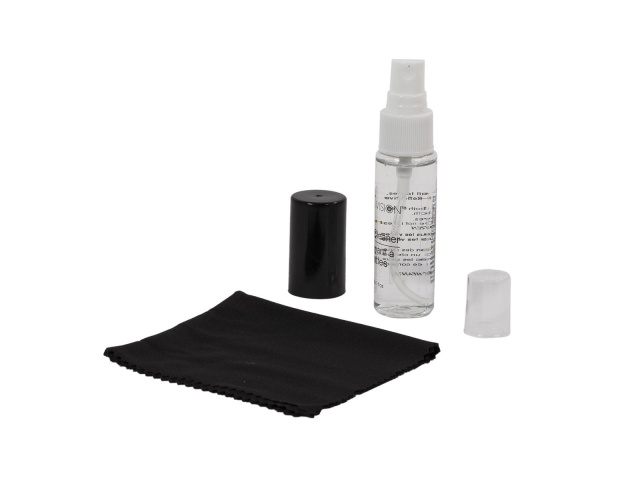 Eyeglass Cleaning Set , incl. 20x18cm (black cloth)