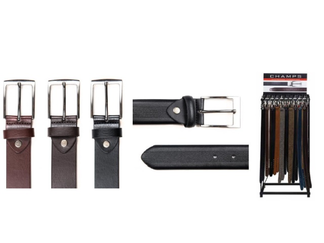Champs men\'s belts - assorted styles and designs
