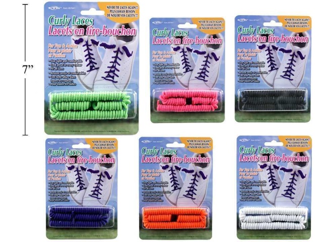curly shoe laces