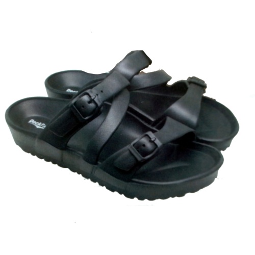 Men's Malibu sandal black size 8
