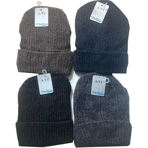 Chenille Hats Asst