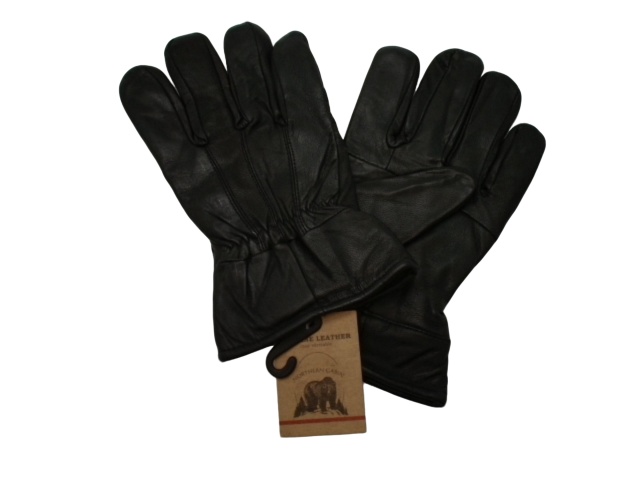 Men\'s Leather Lamb Skin Gloves Black Assorted - each sold individually