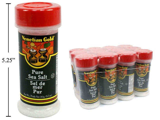 Pure sea salt 161g - Venetian gold - each sold individually