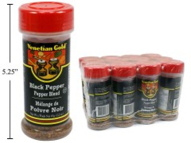 V. Gold, Black Pepper Blend 63g.  - each sold individually