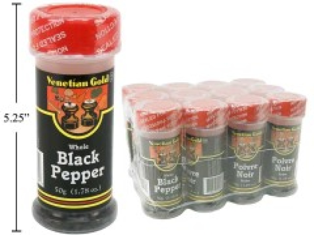 V. Gold, Black Pepper Whole 35g. - each sold individually