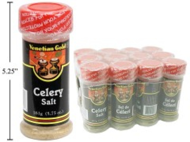 V. Gold, Celery Salt 161g.  - each sold individually