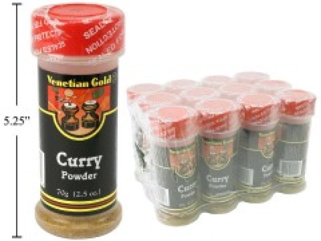 V. Gold, Curry Powder 70g.  - each sold individually