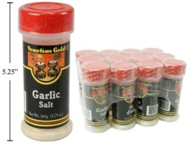 V. Gold, Garlic Salt 161g.  - each sold individually
