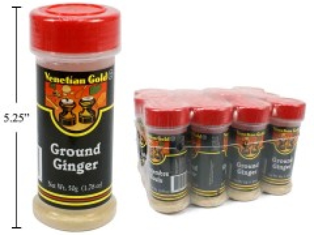 V. Gold, Ground Ginger 50g.  - each sold individually