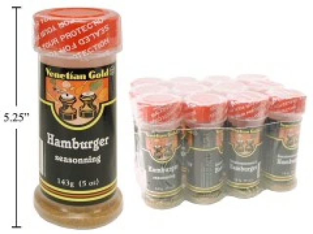 V. Gold, Hamburger Seasoning 143g.  - each sold individually
