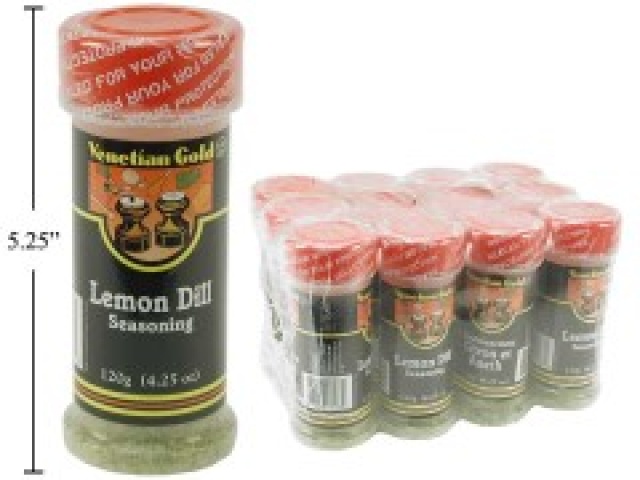 V. Gold, Lemon Dill Seasoning 120g  - each sold individually