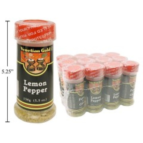 V. Gold, Lemon Pepper 156g.  - each sold individually