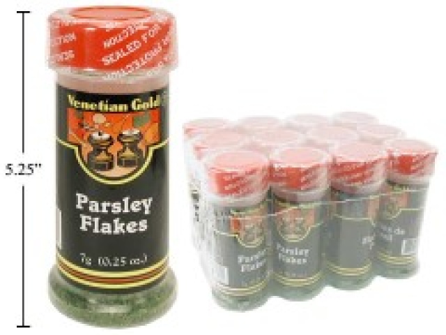V. Gold, Parsley Flakes 7g.  - each sold individually