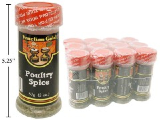V. Gold, Poultry Spice 57g.  - each sold individually