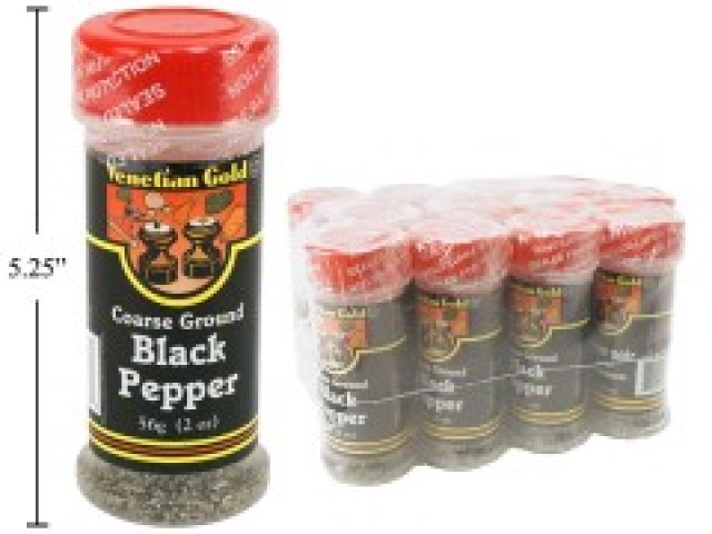 V.Gold, Black Pepper Coarse 35g - each sold individually