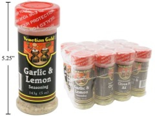 V. Gold,Garlic Lemon Seasoning 143g  - each sold individually