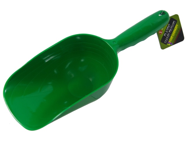 Feed/Seed Scoop 2 Cup Green Plastic Hand Trowel