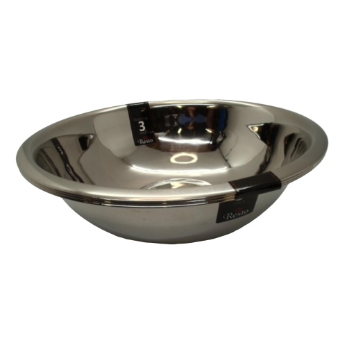 Resto 8.4L stainless steel bowl 3 pack