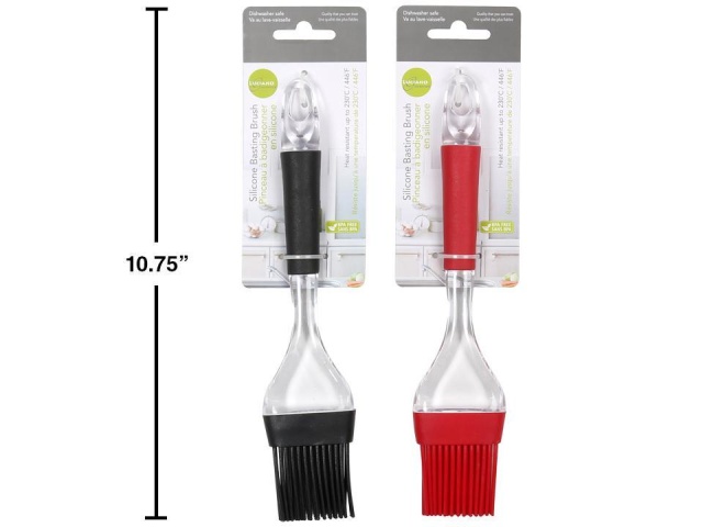 Silicone Basting Brush w/ Handle, 2 colours