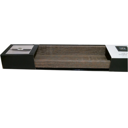 Driftwood Grey Finish 19.5 Wall Shelf