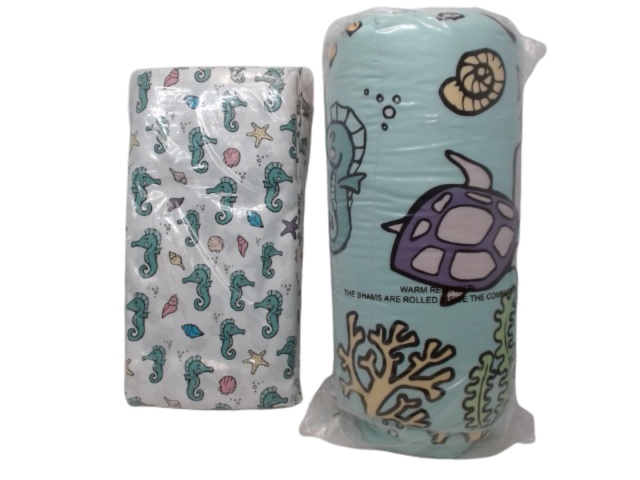Bed In A Bag Kid\'s Twin Tide Pool Party Amazon Basics (endcap)