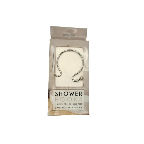Shower Hooks 12pk. Villa Décor