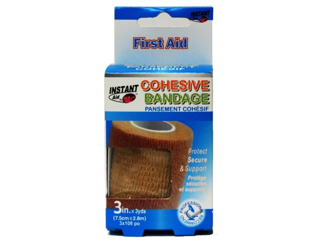 Bandage - self adhesive 3 inch x 2.8m - instant aid