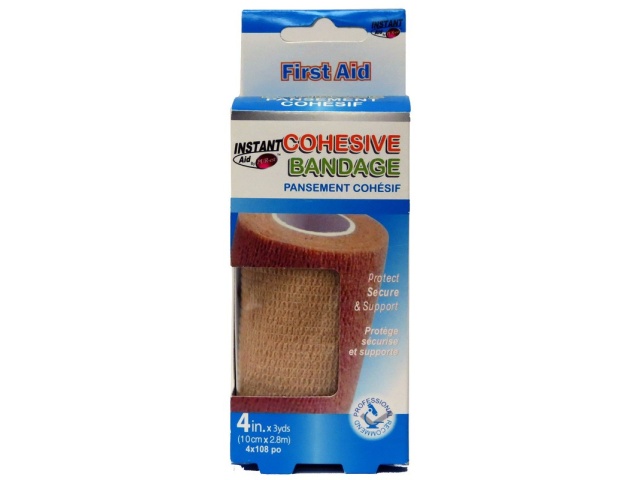 Bandage - self adhesive 4 inch x 2.8m - instant aid