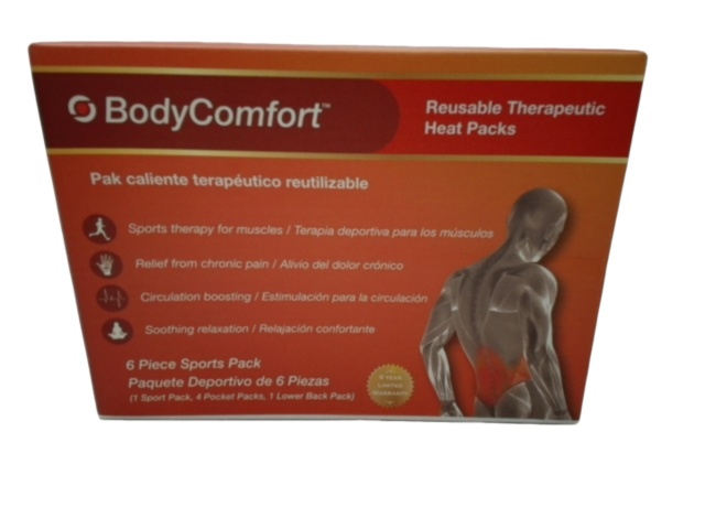 Renewable Heat Pack 6pc. Sports Pack SomaCare