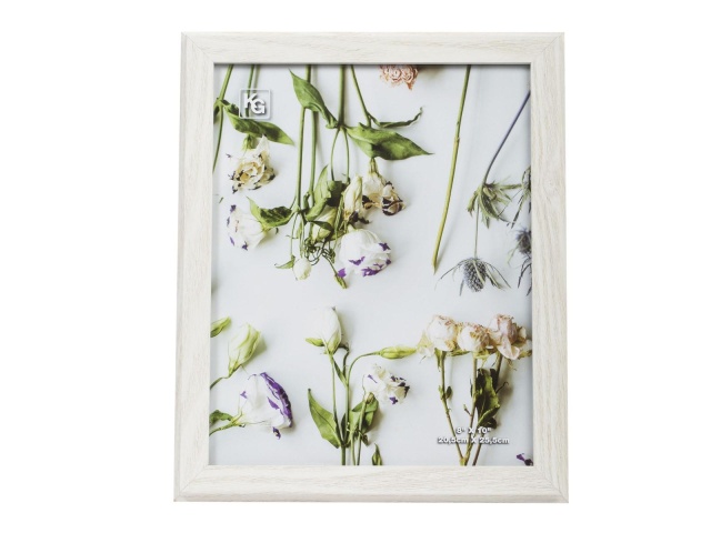 KG Winsor 8X10 Frame WEATHERED WHITE WOOD EFFECT (AZ) \
