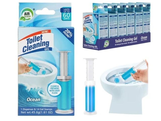 Air Fusion Toilet Cleaning Gel 1.6oz Ocean Fresh