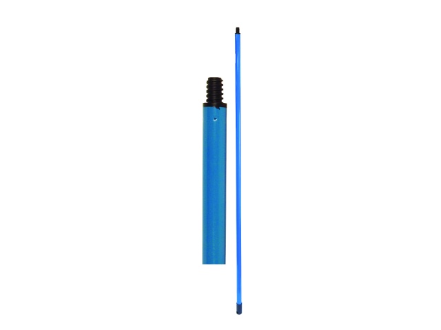 Broom Handle Metal 48  Heavy Duty Blue\