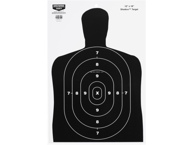 Paper Target 12x18 Silhouette Eze-Scorer 10Pk Birchwood Casey\
