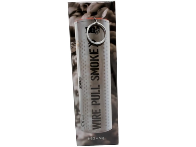 Smoke Grenade Wire Pull Black (MUST BE 18 TO BUY)