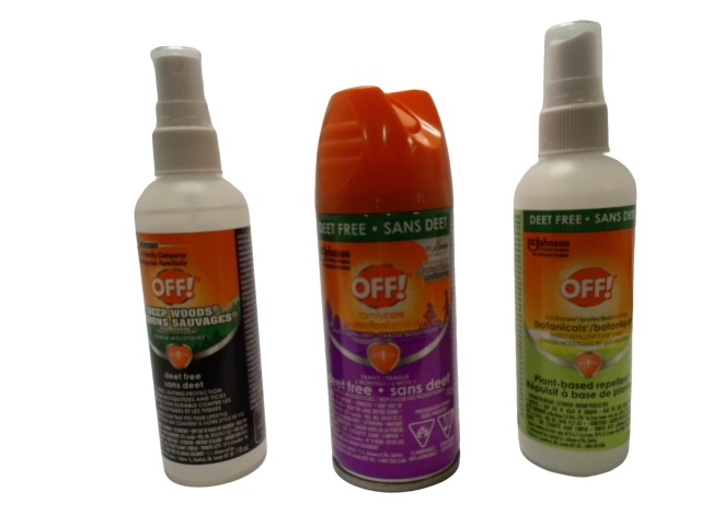 Off! Insect Repellant Assorted (display) (EACH SOLD INDIVIDUALLY)
